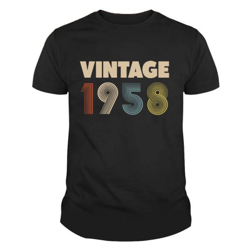 Vintage 1958 Years Old Tshirt