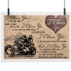 I choose you to do life with hand in hand side by side Motorcycle Biker Poster 2 I choose you to do life with hand in hand side by side Motorcycle Biker Poster
