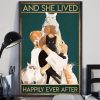 And She Lives Happily Ever After Veterinarian and Black Cat Meow Poster 3 And She Lives Happily Ever After Veterinarian and Black Cat Meow Poster