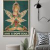 She Got Mad Hustle And A Dope Soul Blonde Yoga Meditation Girl Poster 2 She Got Mad Hustle And A Dope Soul Blonde Yoga Meditation Girl Poster