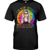 Im Blunt Because God Rolled Me That Way Hippie Vintage Girl Tshirt