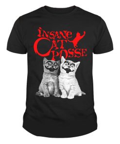 Insane Cat Posse IT Meow Cat Halloween Shirt