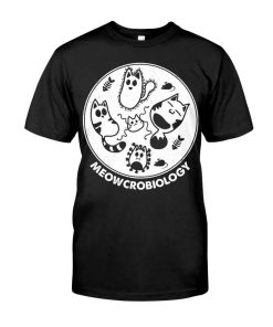 Meowcrobiology Meow Cat Science Shirt