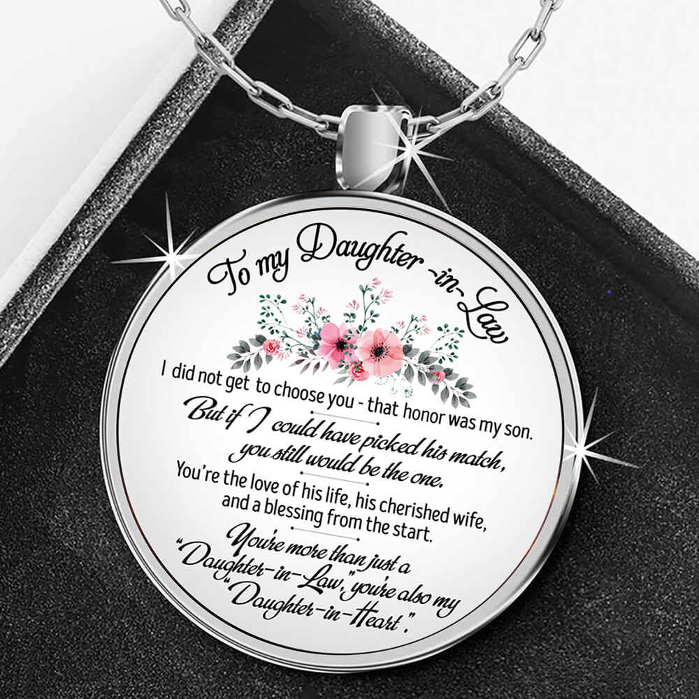 daughter in law heart necklace