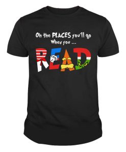 Oh The Places When You'll Go When You Read Shirt