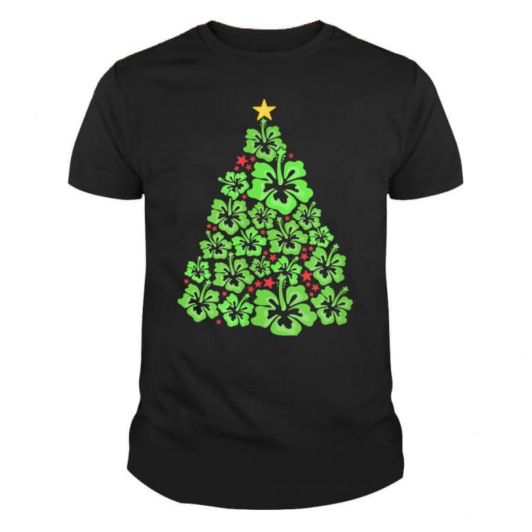 Hawaiian Christmas Tree Mele Kalikimaka Hawaii Tropical