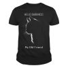 Hello Darkness My Old Friend Meow Cat Shirt 2 Hello Darkness My Old Friend Meow Cat Shirt