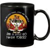 Im Mostly Peace Love and Animals and a Little Go Fuck Yourself Yoga Hippie Mug