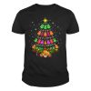 Ukulele Guitar Christmas Tree Merry Xmas Gift Lover Family Shirt