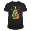 Autism Christmas Snow Tree Gift For Proud Autistic Person Tshirt 2 Autism Christmas Snow Tree Gift For Proud Autistic Person TShirt