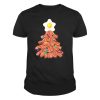 Bacon Christmas Tree Egg Top Funny Pork Lover Gift TShirt
