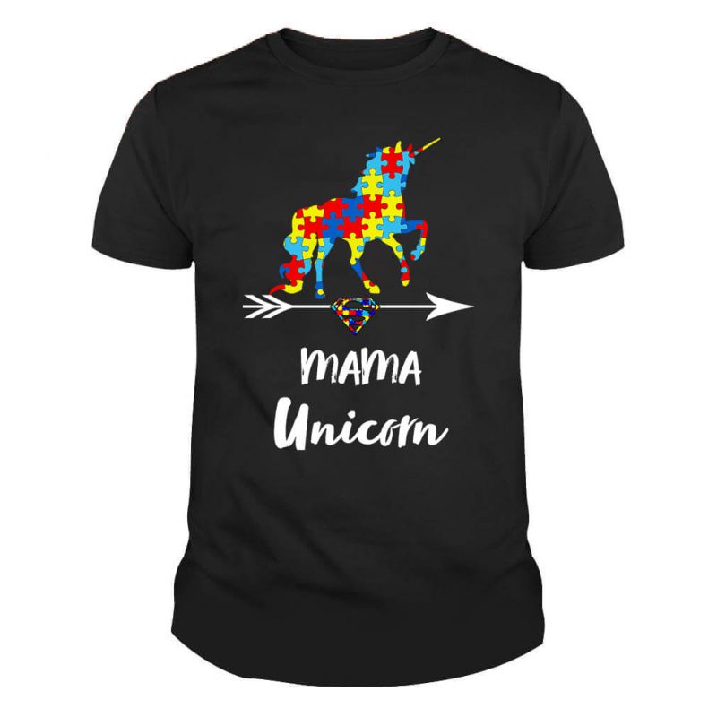 Mama Unicorn Autism Shirt
