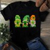 Cute Three Gnome Holding Shamrock Happy St Patrick's Day Tshirt 3 Cute Three Gnome Holding Shamrock Happy St Patricks Day Tshirt