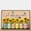 God Says You Are Unique Special Lovely Precious Strong Chosen Sunflower Hummingbird Poster 3 God Says You Are Unique Special Lovely Precious Strong Chosen Sunflower Poster
