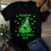 Happy St Patricks Day Lucky Irish Shamrock Gnome Gift Tshirt