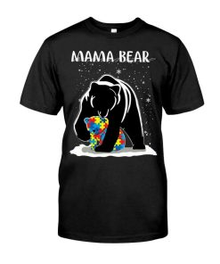 Mama Bear Autism Tshirt