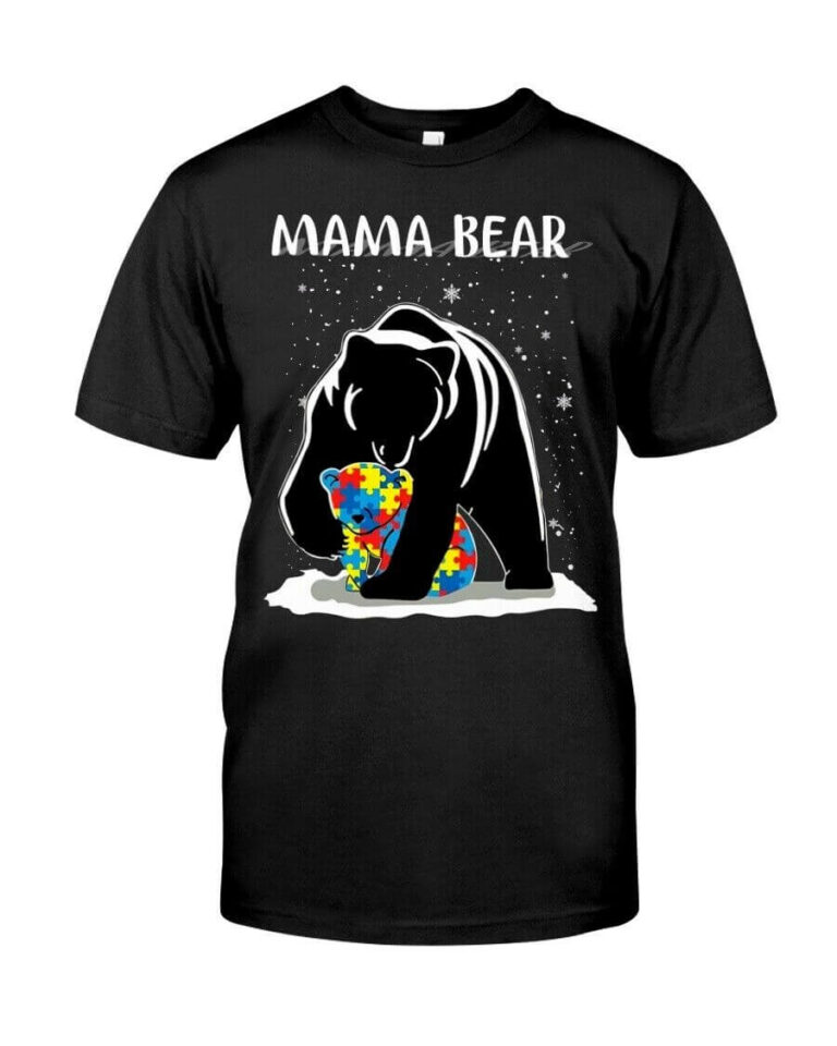 Mama Bear Autism Tshirt