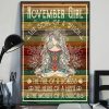 November Girl the Soul of a Witch the Fire of a Lioness The Heart of a Hippie The Mouth of a Sailor Yoga Meditation Poster 2 November Girl the Soul of a Witch the Fire of a Lioness Yoga Meditation Poster