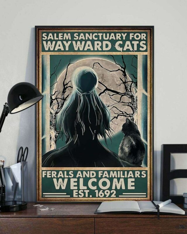 Salem Sanctuary For Wayward Cats Feralsand Familiars Welcome 1692 Witch ...
