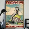 She Has Soul of a Gypsy the Heart of a Hippie and the Spirit of a Mermaid Poster