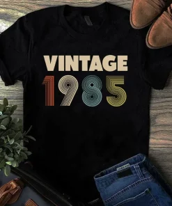 Vintage 1985 Years Old Tshirt