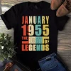 January 1955 The Birth Of Legends Vintage Unisex Tshirt 3 January 1955 The Birth Of Legends Vintage Unisex Tshirt
