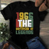 1966 The Birthyear Of Legends Vintage Tshirt 3 1966 The Birthyear of Legends Vintage Tshirt