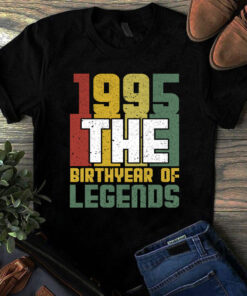 1995 The Birthyear Of Legends Vintage Tshirt