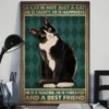 A Cat Is Not Just A Cat He Is Sanity He Is Happiness Tuxedo Cat Poster 2 A Cat Is Not Just a Cat He Is Sanity He Is Happiness Tuxedo Cat Poster