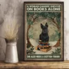 A Woman Cannot Survive On Books Alone She Also Need A Scotish Terrier Dog Poster 3 A Woman Cannot Survive on Books Alone She Also Need a Scotish Terrier Dog Poster