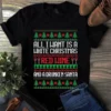All I Want Is A White Christmas Red Wine And A Drunken Santa Xmas Gift Tshirt 3 All I Want Is a White Christmas Red Wine and a Drunken Santa Xmas Gift Tshirt