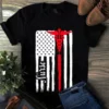 American Flag Nurse Gift tShirt