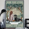 And She Lived Happily Ever After Doberman Dog Poster