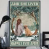 And She Lived Happily Ever After Shar Pei Dog Poster 2 And She Lived Happily Ever After Shar Pei Dog Poster