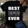 Best Dad Ever Guitar Musician Music Dad Father Tshirt