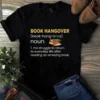 Book Hangover Denifition Love Reading Book Tshirt