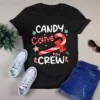 Candy Cane Crew Christmas Xmas Gift Tshirt