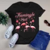 Flamingel Bell Flamingo Christmas Xmas Gift Tshirt