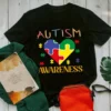 Autism Awareness Hear Love Gift Tshirt 2 Autism Awareness Hear Love Gift tShirt