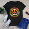 Awesome Flower Power I Peace and Love Hippie tShirt