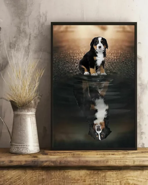 Bearded Collie Cycling Club Life Behind Bars Dog Poster