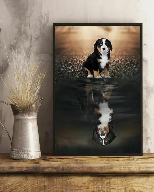 Bearded Collie Cycling Club Life Behind Bars Dog Poster