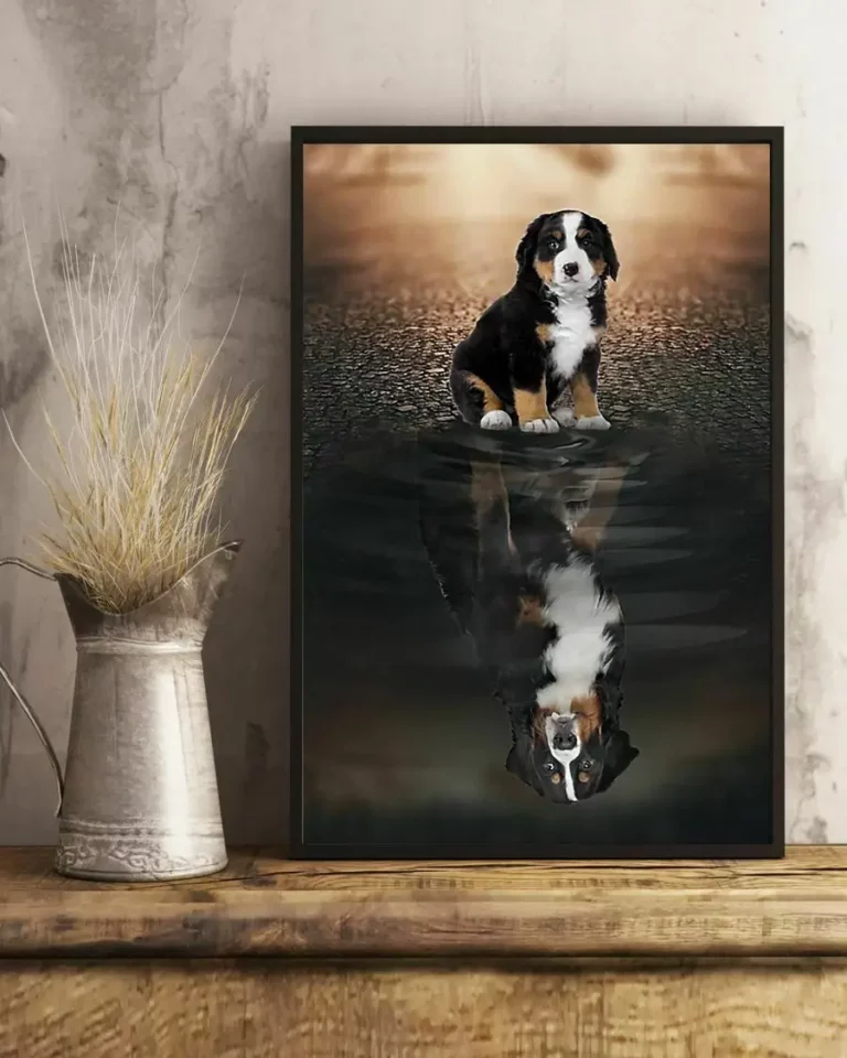 Bearded Collie Cycling Club Life Behind Bars Dog Poster