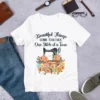 Beautiful Things Come Together Sewing Quilting Flower Tshirt