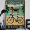 Bloodhound Cycling Club Life Behind Bars Dog Poster 2 Bloodhound Cycling Club Life Behind Bars Dog Poster