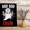 Boo Boo Crew Halloween Gift Boo Boo Nurse Home Decor Wall Art Poster