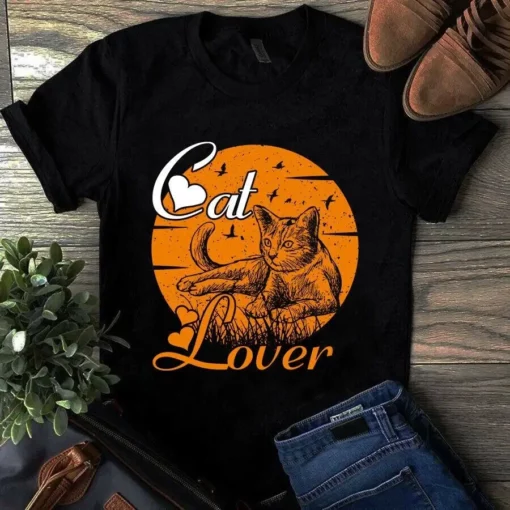 Cat Lover Meow Cat Gift Unisex Tshirt