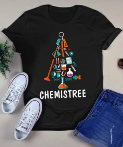 Chemistree Chemical Tool Christmass Xmas Tree Gift Tshirt