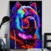 Chow Chow Watercolor Dog Home Decor Wallart Poster