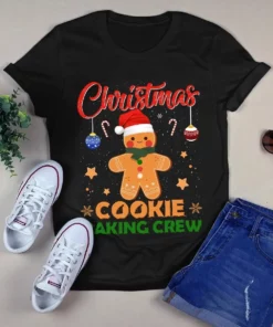 Christmas Cookie Baking Crew Funny Xmas Gift Tshirt